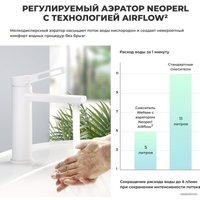 Смеситель Wellsee ONCE! and forever 182405000 (матовый белый)