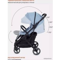 Коляска прогулочная «книга» Rant Mowbaby Smart MB101 2023 (blue)