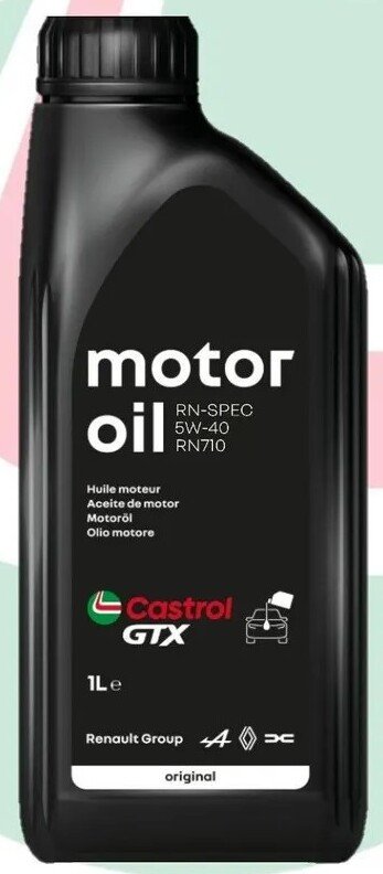 Моторное масло Castrol Renault GTX 5W-40 RN710 1л