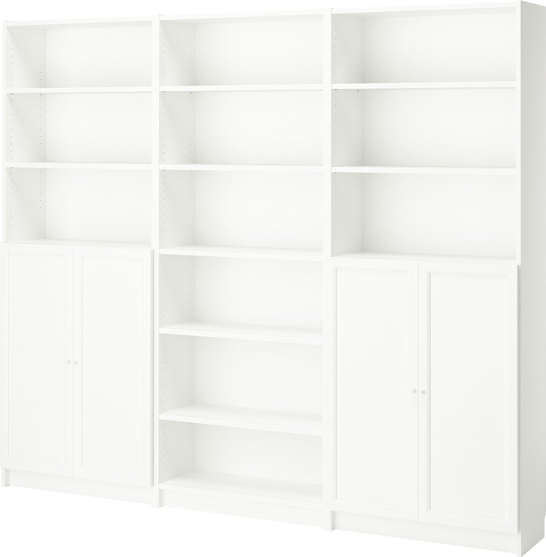 Книжный шкаф Ikea Billy/oxberg s69590642