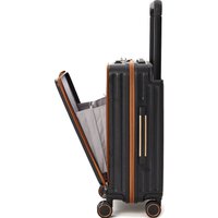 Чемодан-спиннер L'Case Milan-S 42 л (черный)