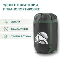 Спальный мешок RSP Outdoors Sleep 350 BIG L (зеленый, молния слева)