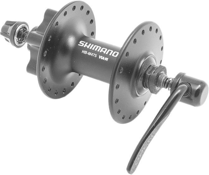 

Втулка передняя Shimano Alivio HB-M475 32H 9x100мм (черный)