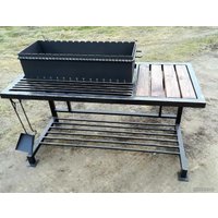 Мангал для дачи Феост Лофт-1, сталь 5 мм