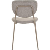 Стул Stool Group Gigi DRC-9155-B (темно-серый букле/ножки серые)