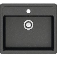 Кухонная мойка Berge BR-5750 (черный матовый)