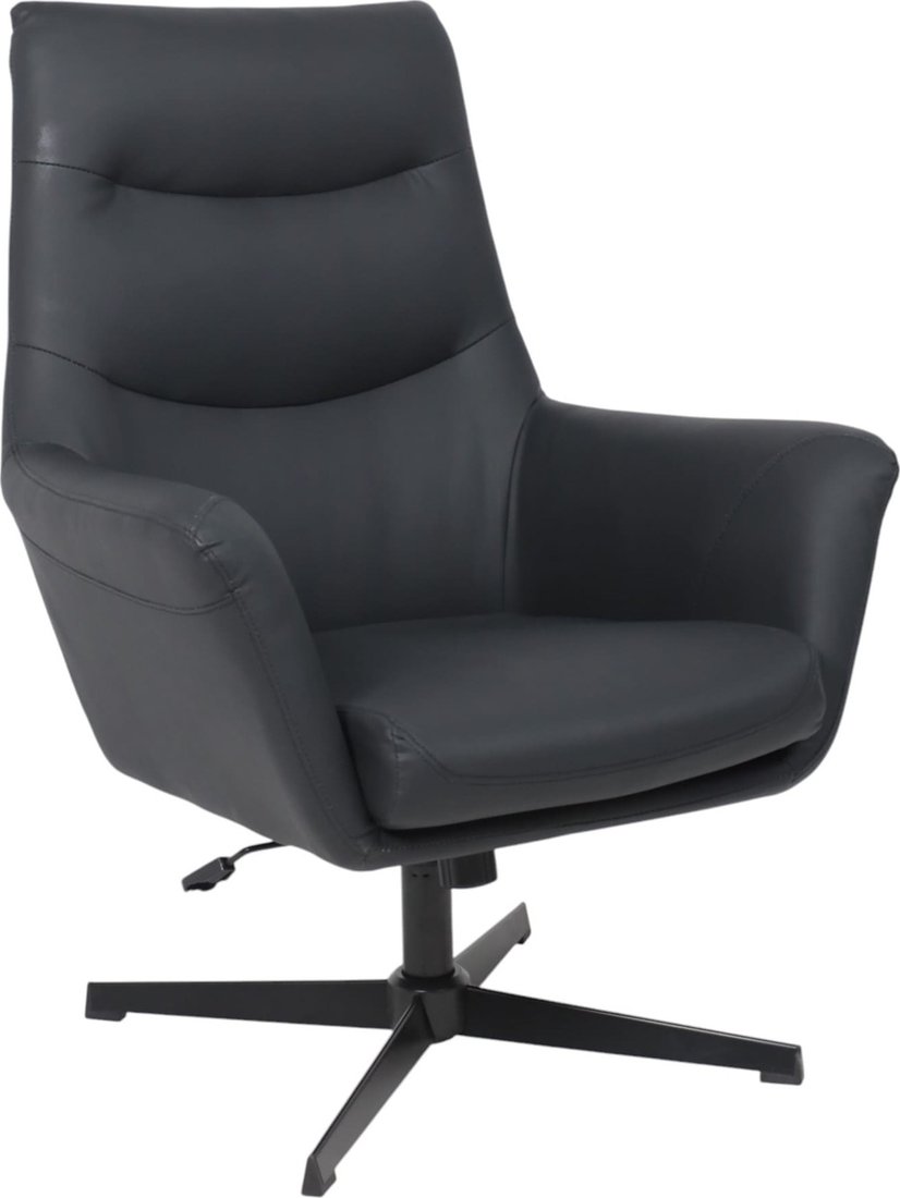 

Офисное кресло AksHome Hudson (экокожа, черный PU-24/черный)