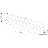 Подсветка для зеркал Elektrostandard MRL LED 1006 Ontario (белый)