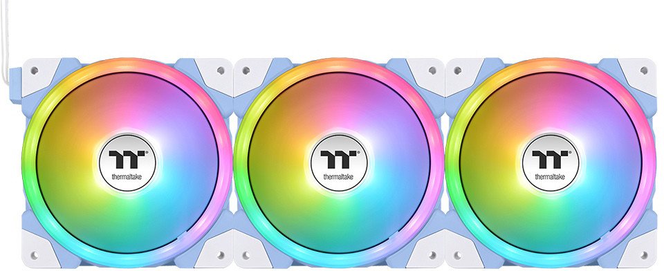 

Комплект вентиляторов для корпуса Thermaltake Swafan EX14 ARGB Hydrangea Blue TT Premium Edition 3-Fan Pack CL-F184-PL14BU-A