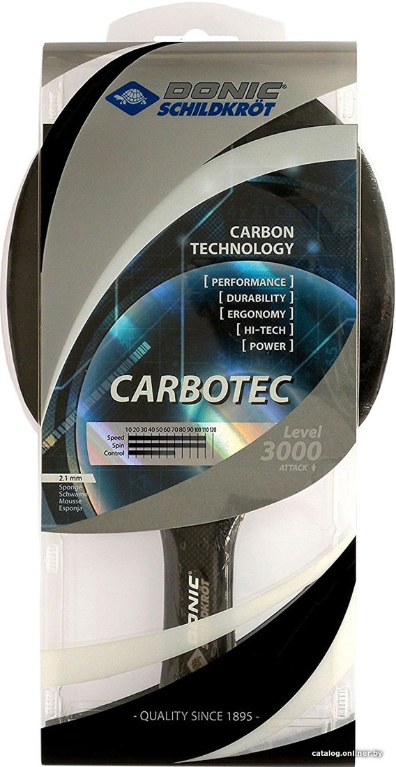 Ракетка для настольного тенниса Donic-Schildkrot Carbotec 3000