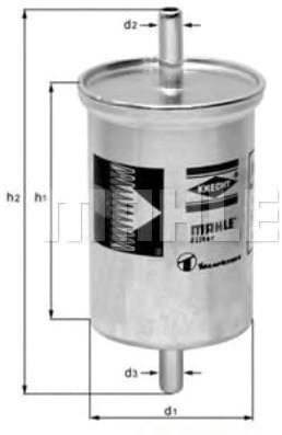 

Топливный фильтр Mahle Knecht KL2