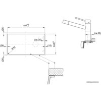 Кухонная мойка Blanco Elon XL 8 S (антрацит) 524860