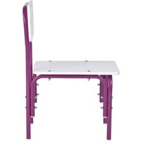 Детский стул Фея Мой малыш 0002742.30 (белый/фиолетовый)