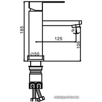 Смеситель FRAP F10802