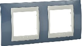

Рамка Schneider Electric Unica MGU6.004.554 (холодный голубой/слоновая кость)