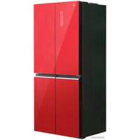 Четырёхдверный холодильник CENTEK CT-1744 Red