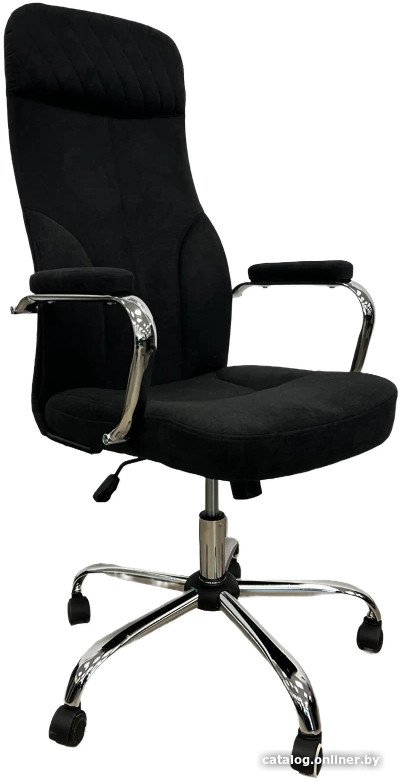 Офисное кресло SitUp Tucson chrome (ткань Black/Black)