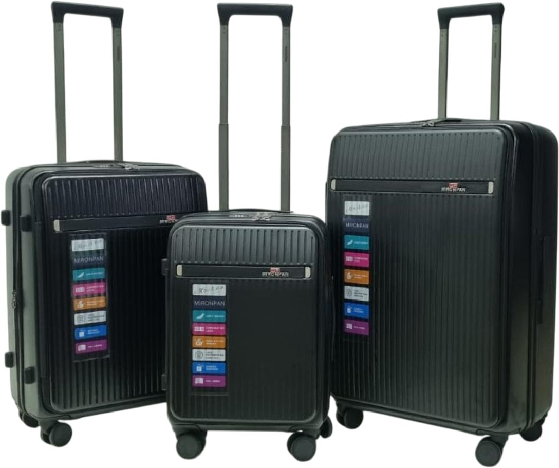 

Чемодан-спиннер Mironpan 2504 55 см (черный)