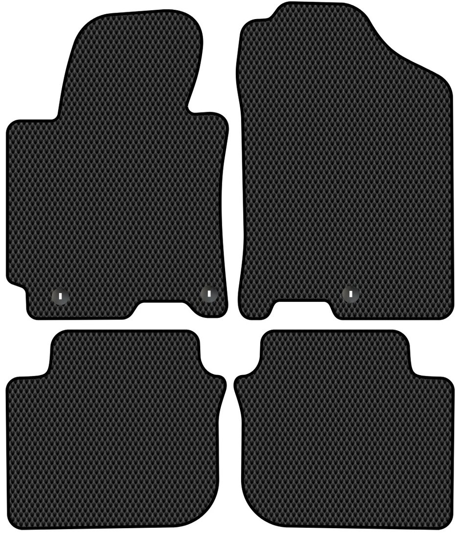 

Комплект ковриков для авто Alicosta Hyundai Elantra V (седан / MD) 2010 - 2016 (черный, ромб)