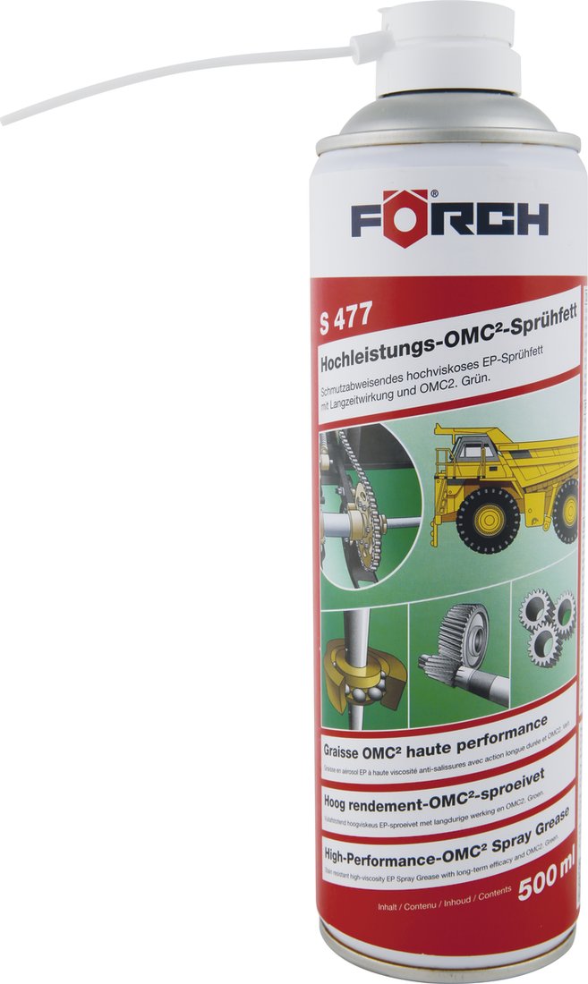 

FORCH Высокоэффективная аэрозольная смазка OMC2 S477 500мл 65075610