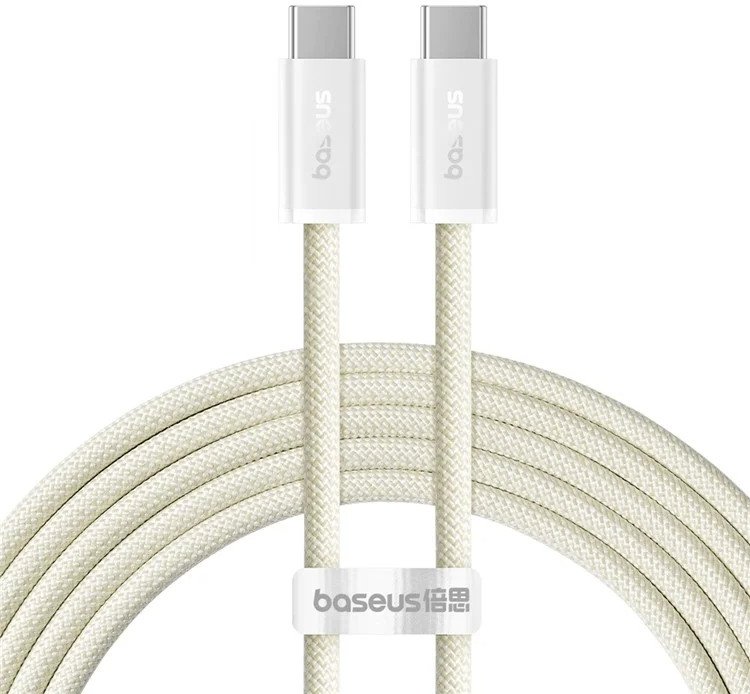 

Кабель Baseus Dynamic 3 USB Type-C - USB Type-C (2 м, желтый)