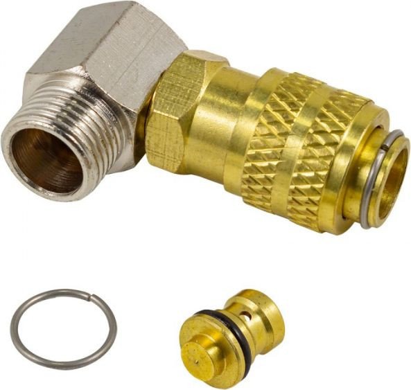 

Фитинг FORSAGE Быстросъем угловой нар. резьба 1/2" F-04A1014-P