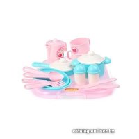 Набор игрушечной посуды Полесье Анюта 80073