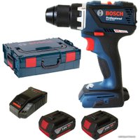 Дрель-шуруповерт Bosch GSR 18 V-EC Professional 06019E8101 (два аккумулятора 4 А*ч)