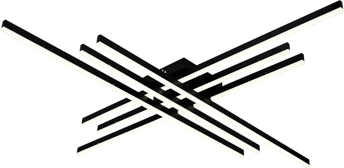 

Припотолочная люстра Mirastyle JX-9795/6 BK