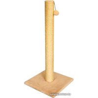 Когтеточка Cat House Столбик 0.9 (сизаль бежевый)