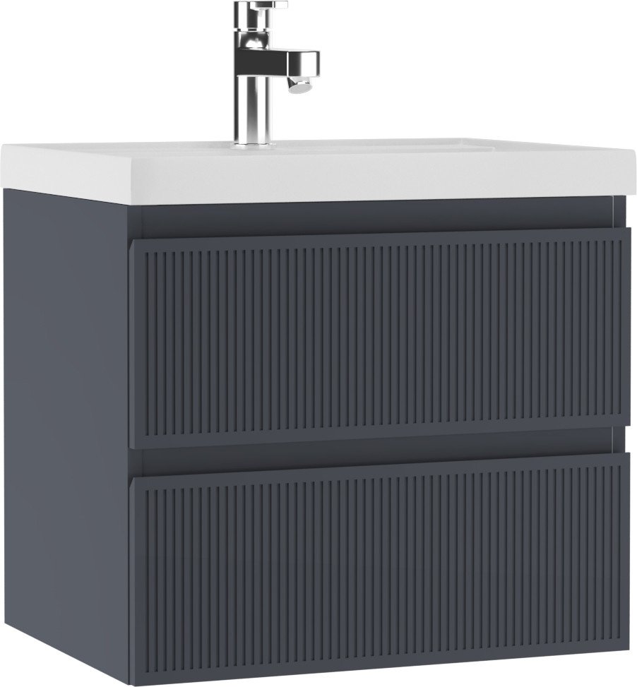 

Домино Тумба под умывальник Unit 60 Tower В2 (графит)