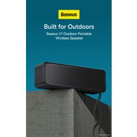 Беспроводная колонка Baseus V1 Outdoor Waterproof Portable Wireless Speaker