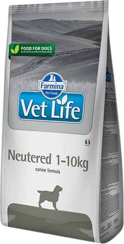 Сухой корм для собак Farmina Vet Life Neutered 1-10kg Dog (для кастрированных или стерилизованных собак весом 1-10 кг) 2 кг