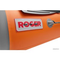 Моторная лодка Roger Boat Trofey 3500 (без киля, оранжевый/графит)