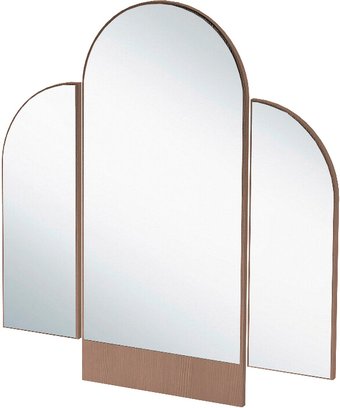 Набор зеркал Стендмебель Бася ЗР 552 трельяжное (ясень шимо темный)