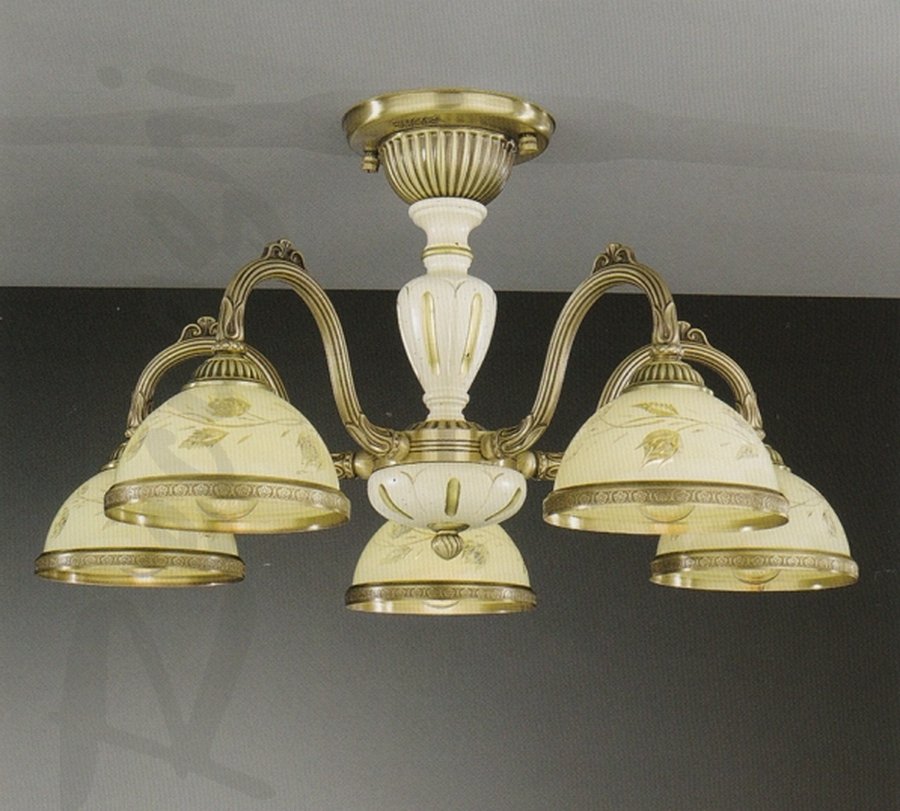 

Люстра средней высоты Reccagni Angelo 6828 PL 6828/5