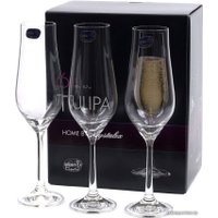 Набор бокалов для шампанского Bohemia Crystal Tulipa 40894/170