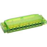 Губная гармошка Hohner Translucent Green