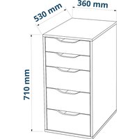 Стол Mebelain Ingar 2/55 (дуб беленый/серо-бирюзовый)