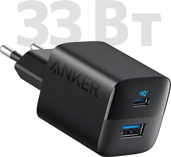 

Сетевое зарядное Anker 323 33W USB-C/USB-A