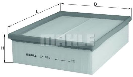 

Воздушный фильтр Mahle Knecht LX819