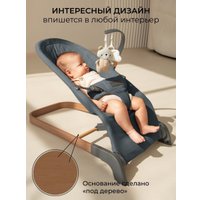 Шезлонг Amarobaby Harmony AB24-25HR/10 (графит)