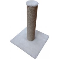 Когтеточка Bast Столбик 40 (джут, бежевый)