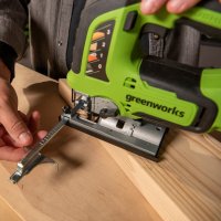 Электролобзик Greenworks GD24JS 3601407CUA (с 1-им АКБ)