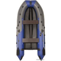 Моторно-килевая лодка Пилот 340 ЖС (серый/синий)
