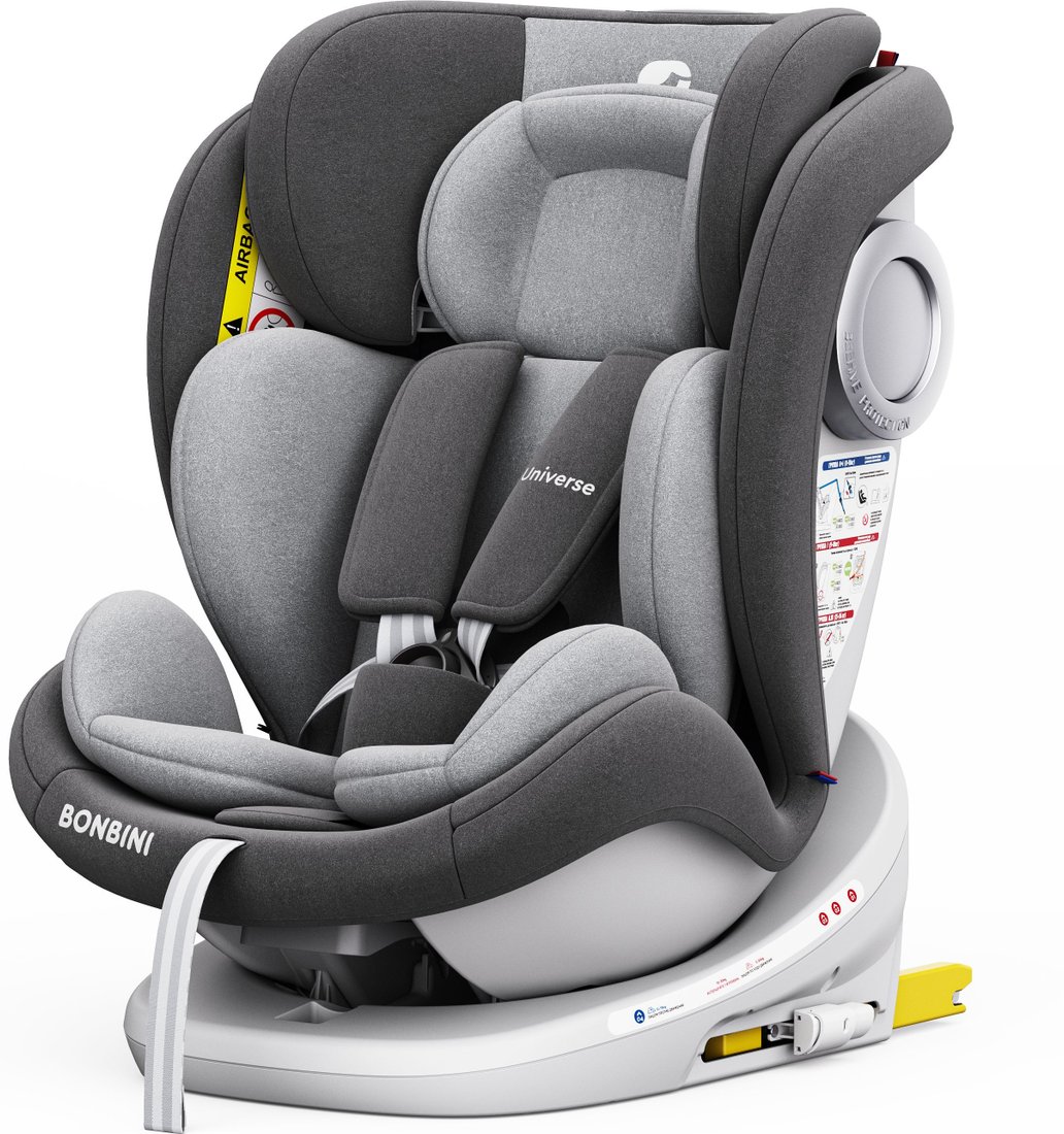 Детское автокресло Bonbini Universe BO-3231124 (grey melange)