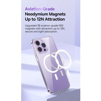 Чехол для телефона Baseus Crystal Series Magnetic Case для iPhone 13 (прозрачный)