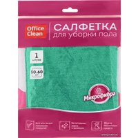 Салфетка хозяйственная OfficeClean Микрофибра Премиум для пола 50x60 320865 (зеленый)