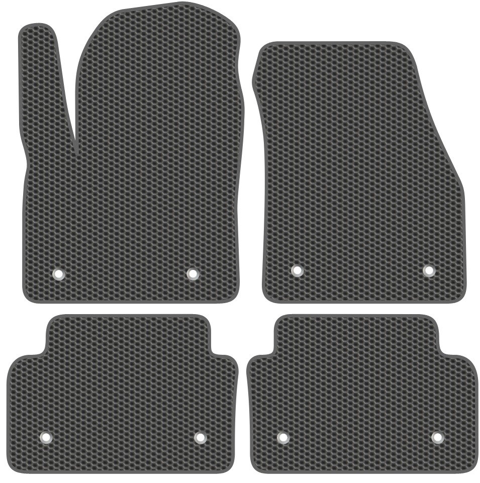 

Комплект ковриков для авто Alicosta Jaguar E-Pace (suv) 2017 - Н.В. (серый)