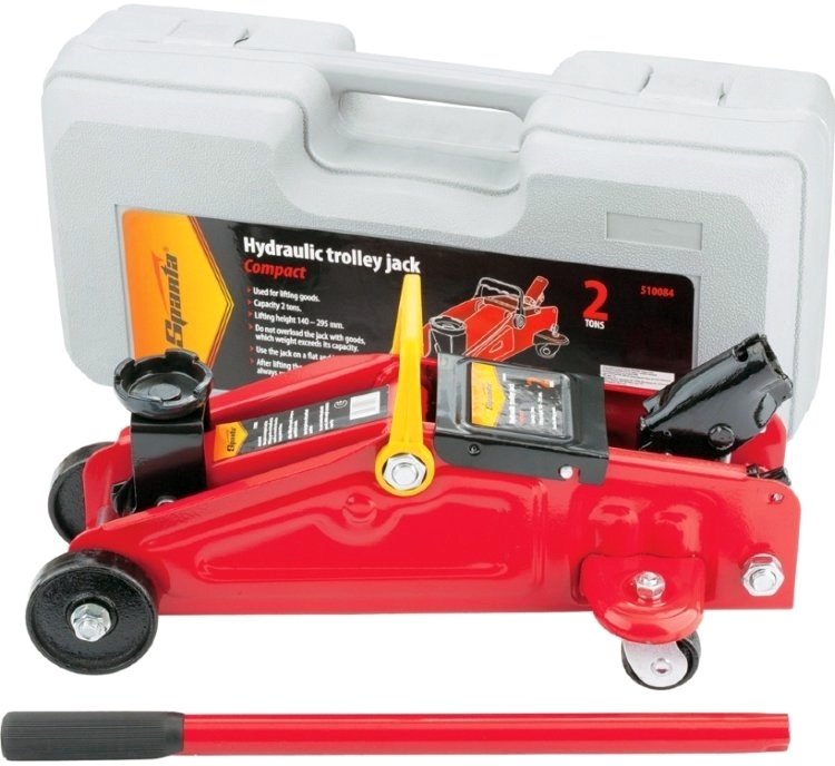 

Подкатной домкрат Sparta 510084 2т